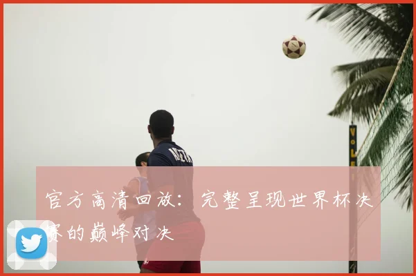官方高清回放：完整呈现世界杯决赛的巅峰对决
