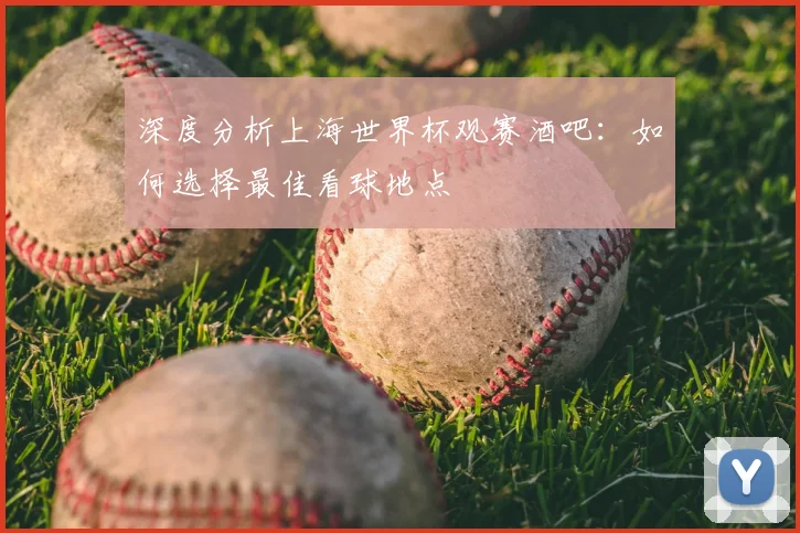 深度分析上海世界杯观赛酒吧：如何选择最佳看球地点